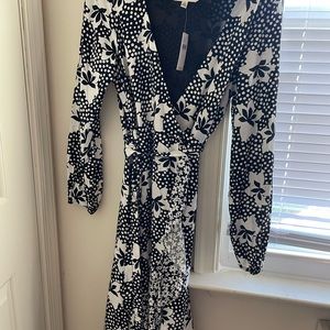 Anthropologie wrap dress with tags